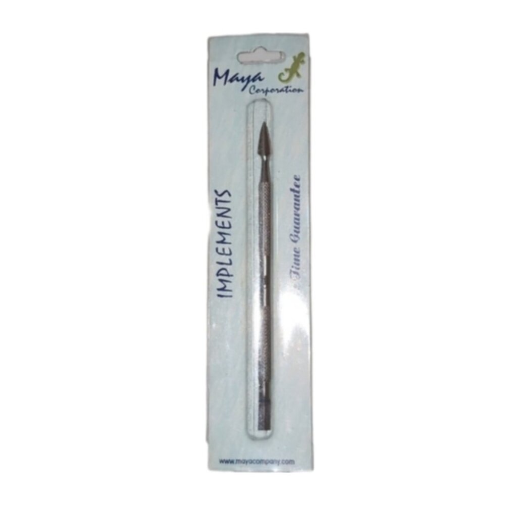 3/$20 MAYA Professional Cuticle Pusher Implement Surgical Steel Manicure Nails